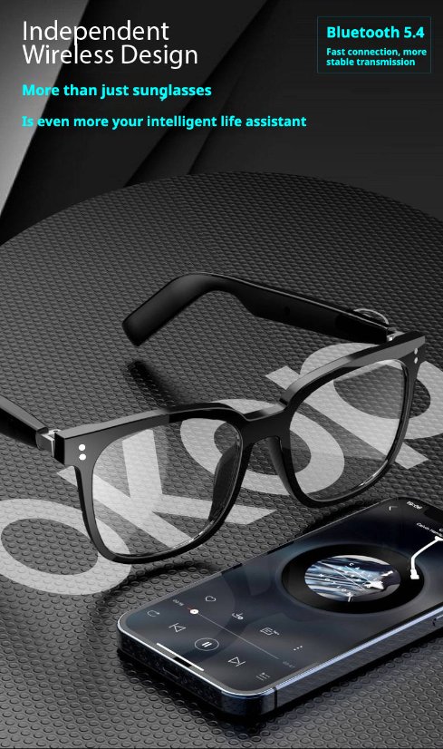 Smart glasses KP-Y102 Smart bluetooth grasses