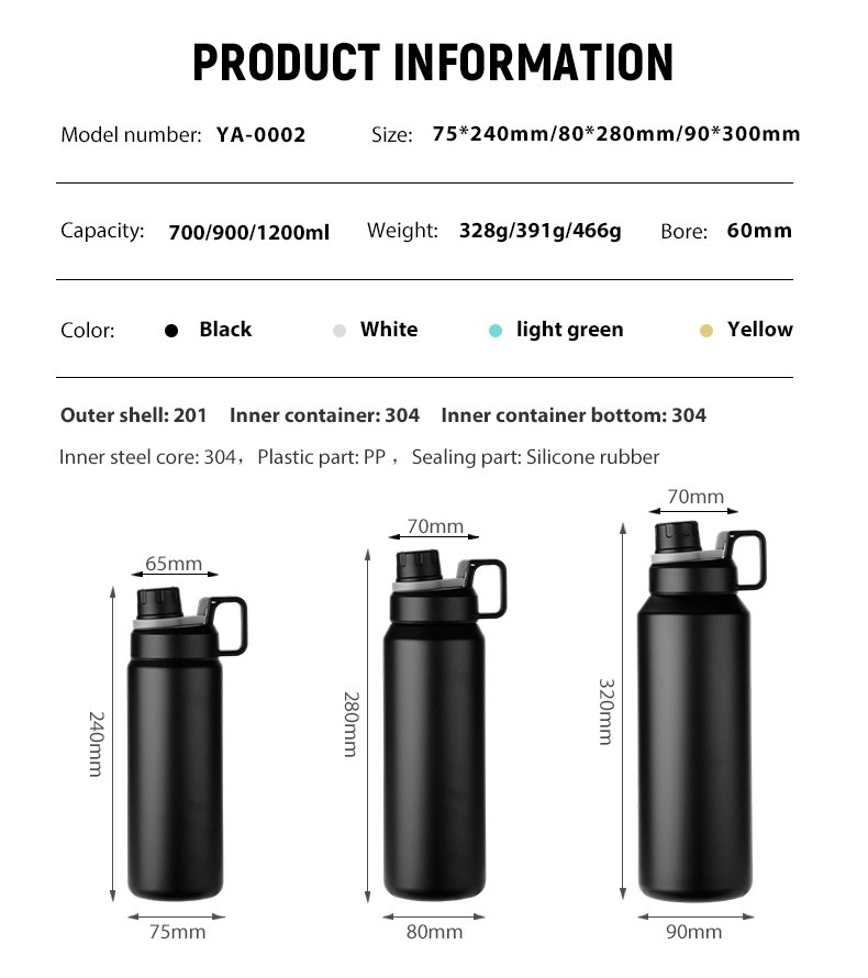 Water Bottle YA-0002