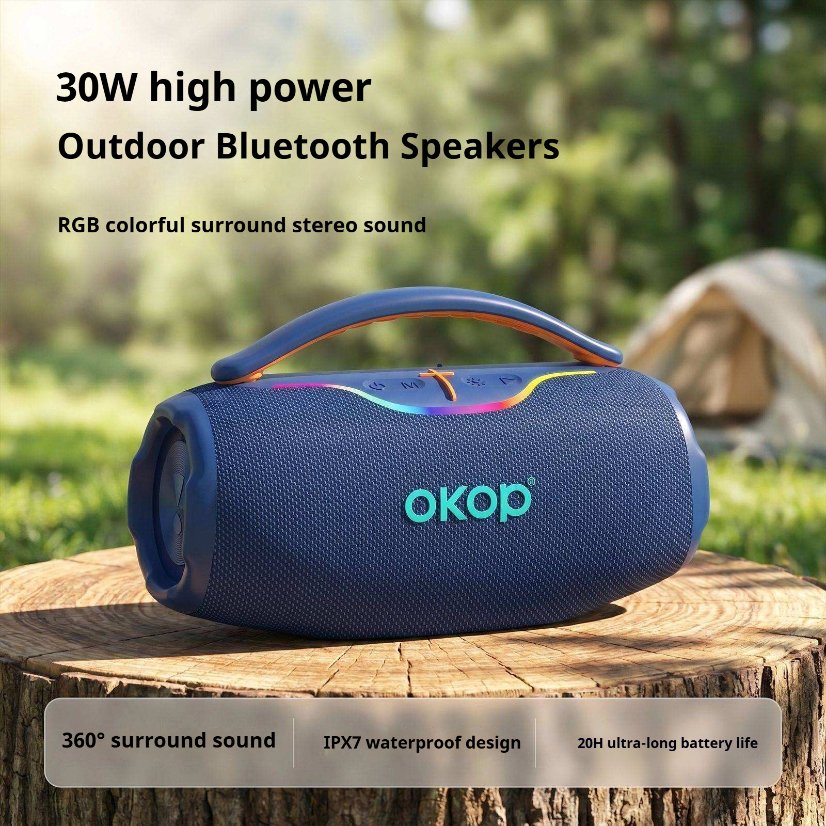 Portable Outdoor Bluetooth Speaker KP-862 portable wireless bluetooth speaker