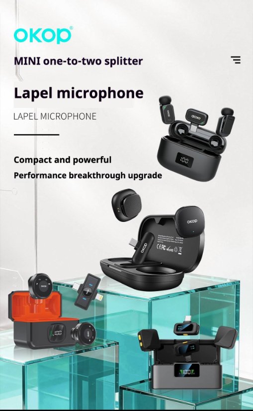 Lapel Microphone KP-M115/116/117/118/119/120