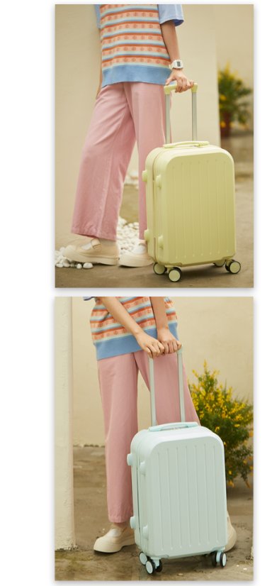 Trolley Luggage Hard-Shell Travel Suitcase