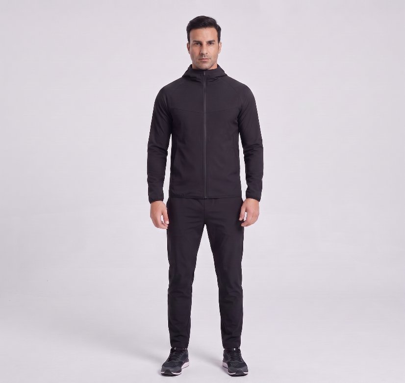 Activewear Men's Sweat-Enhancing Hoodie Set