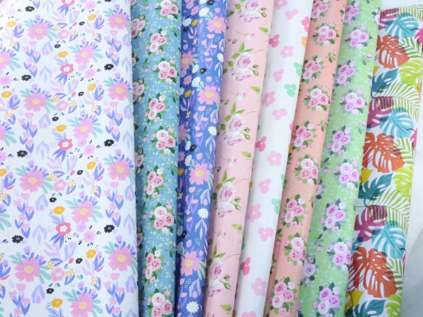 Floral-patterned gift wrapping paper Floral & Botanical Gift Wrapping Paper