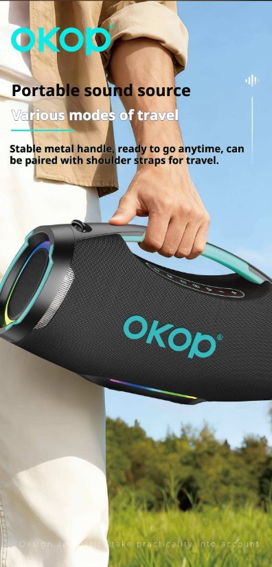 Portable Outdoor Bluetooth Speaker KP-8005 Wireless Bluetooth Speaker