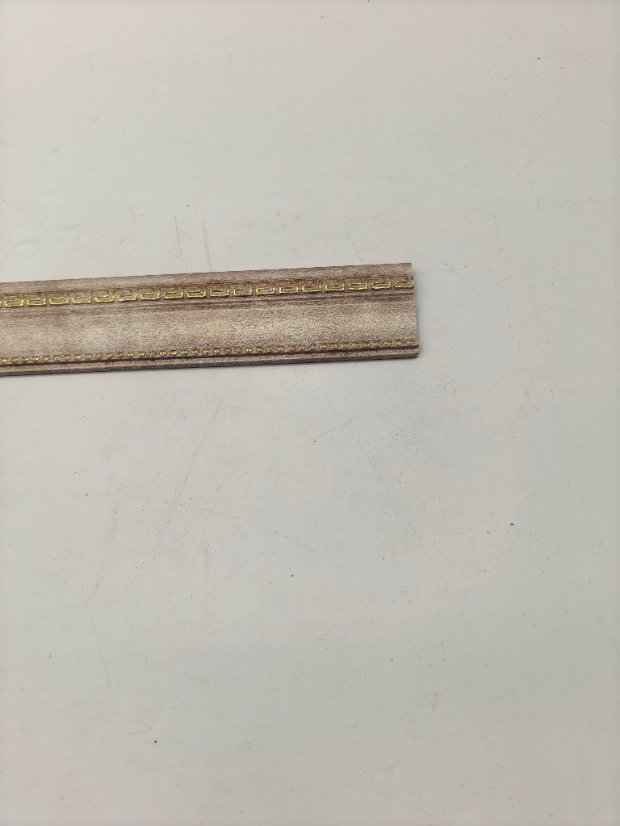 decor line PS Single Side Hui Pattern & Beaded Molding, New Chinese Gold Highlight Frame Trim