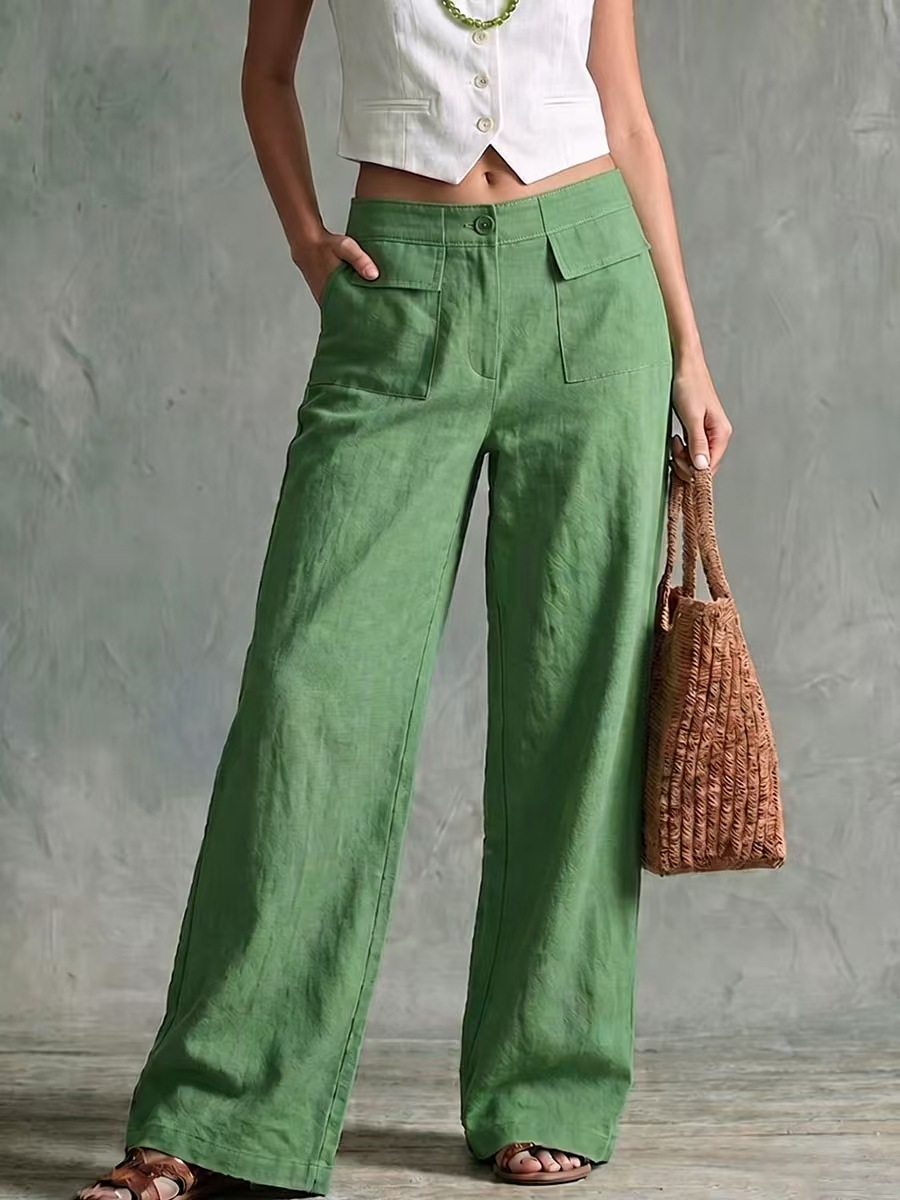 Women's casual trousers European and American Women's Casual Pants