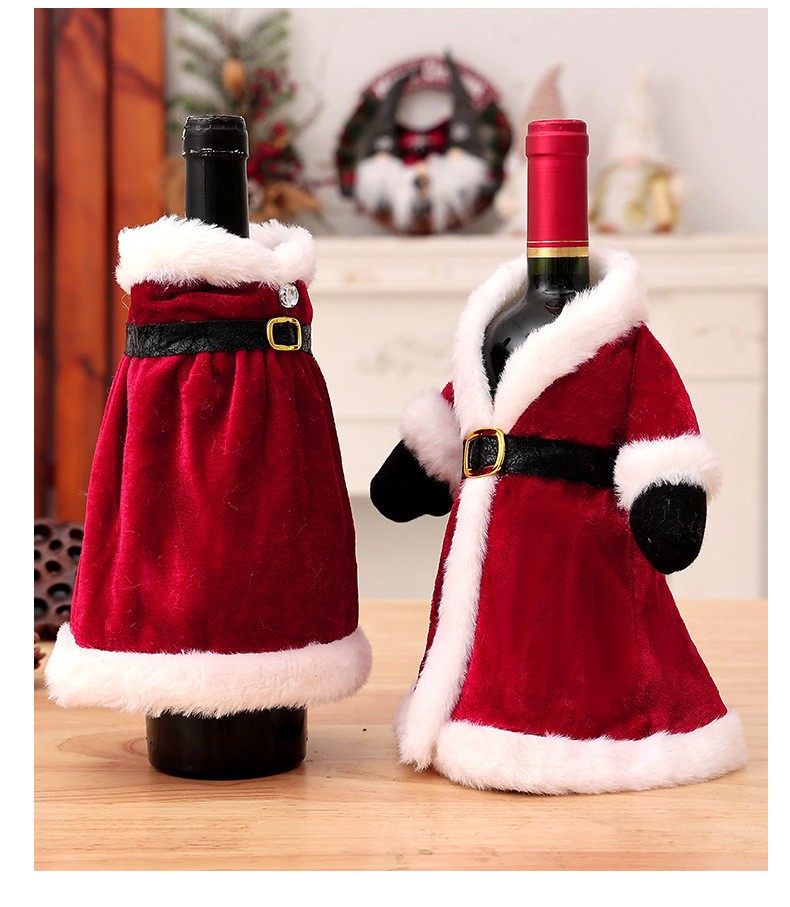Christmas Wine Bottle Cover Christmas Wine Bottle Covers