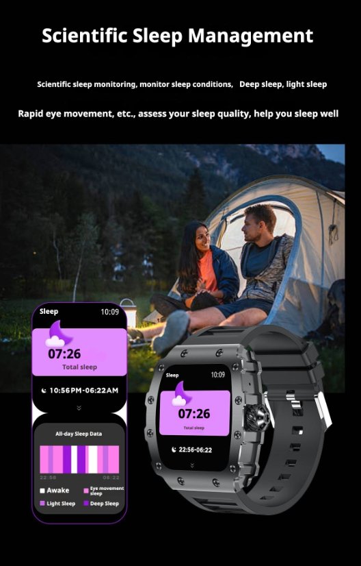 Smartwatch KP-S100 Smart Sports Bluetooth Watch