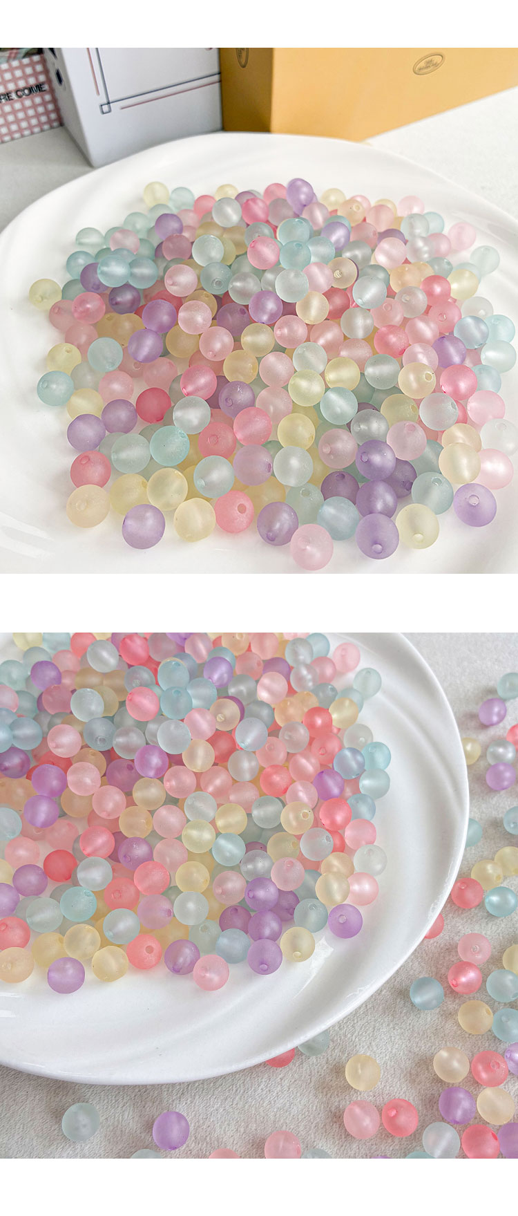Transparent Acrylic Beads Transparent eraser ball