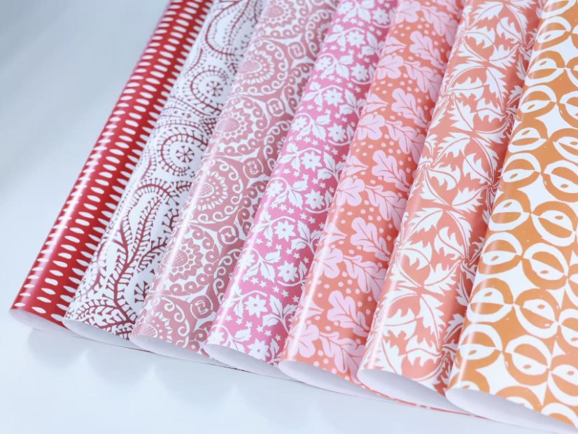 Floral-patterned gift wrapping paper Floral & Botanical Gift Wrapping Paper