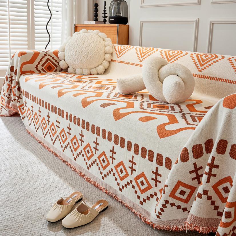 Jacquard sofa throw Moana Sofa Throw