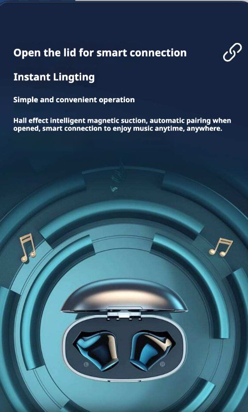 TWS Earbuds KP-205 Wireless Bluetooth in-ear earbuds