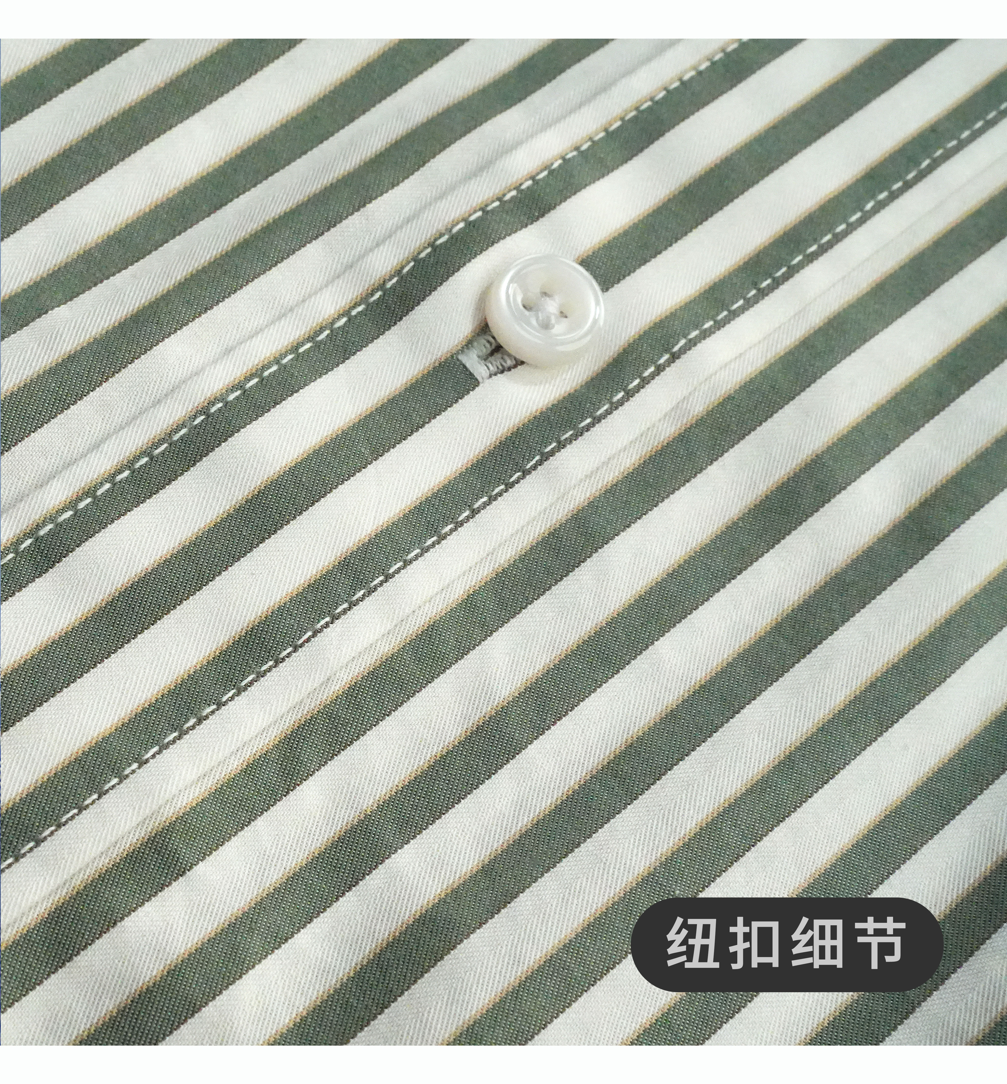 Casual Shirts Men's pure cotton striped shirt