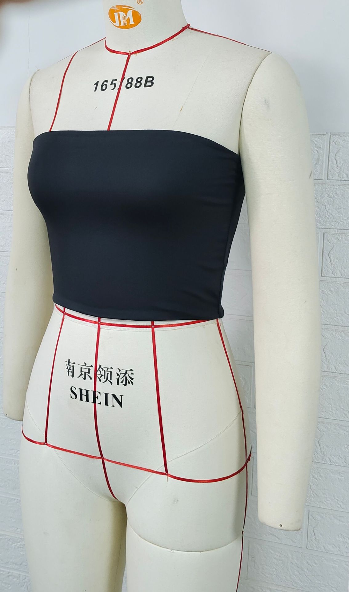 Tube top vi.Cross-Border Women‘s Tube Top | Sexy Crop Tank Top for Summer | Solid Color Halter Neck Sleeveless Top - Style 2511