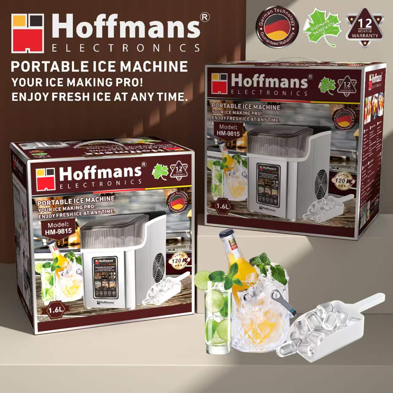 Ice Makers & Slush Machines  Ice Maker HM-9815