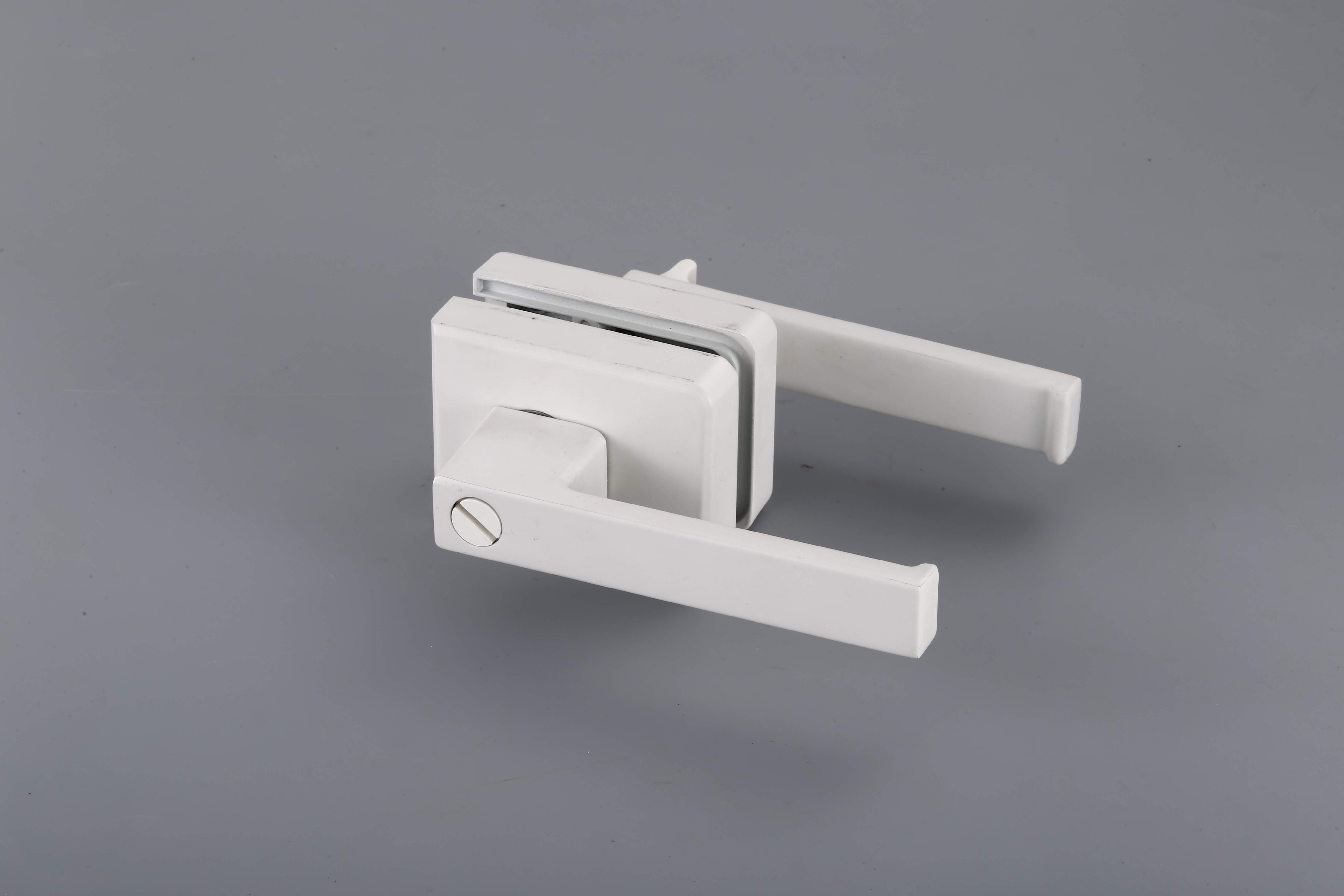 Ultra-slim door lock for aluminum alloy doors Aluminum Alloy Glass Door Lock