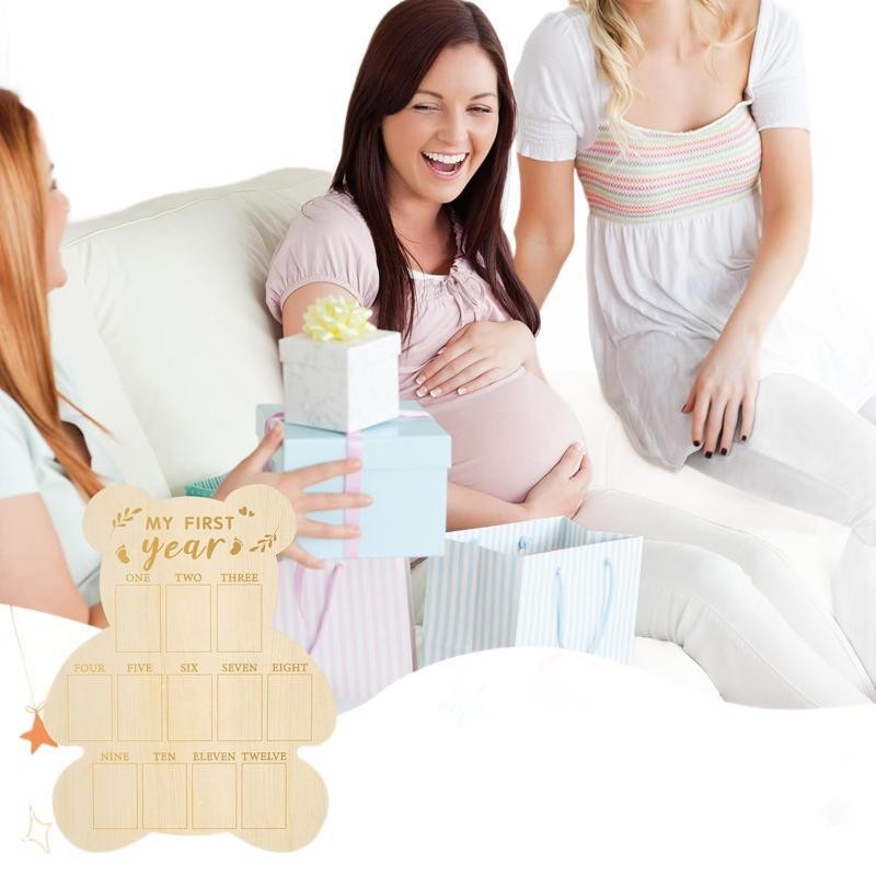 Infant Baptism Wooden Newborn Commemorative Photo Frame