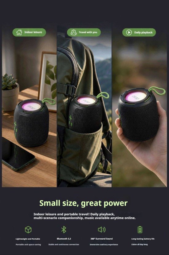 Portable Outdoor Bluetooth Speaker KP-859 Portable wireless bluetooth speaker