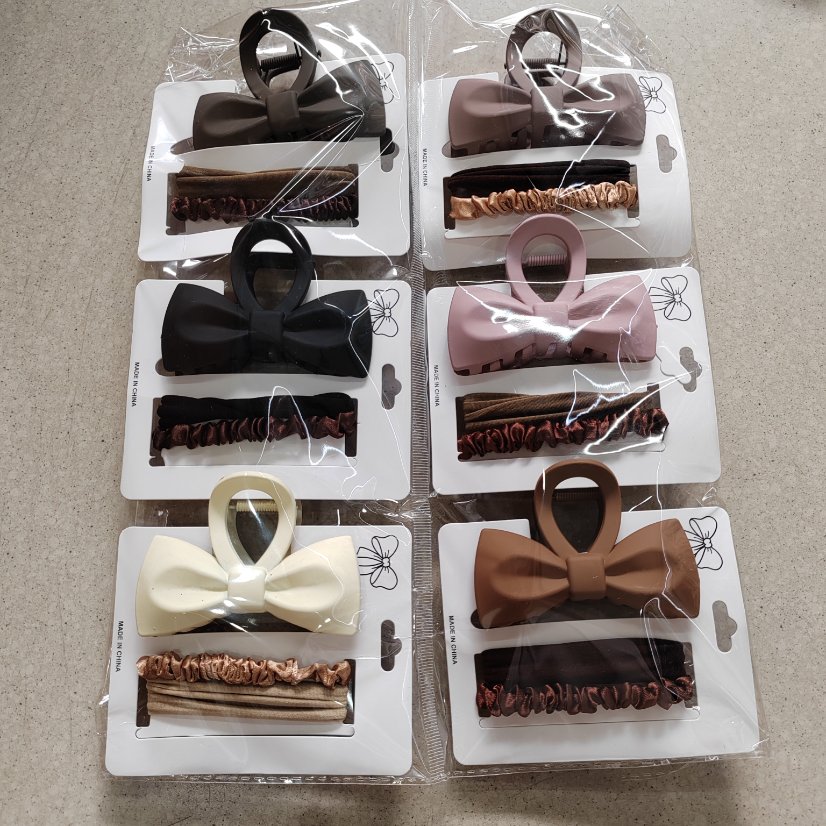 Set Hair Claw Clip Set