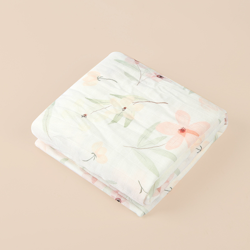 Baby Swaddle Blanket bamboo cotton swaddle blanket