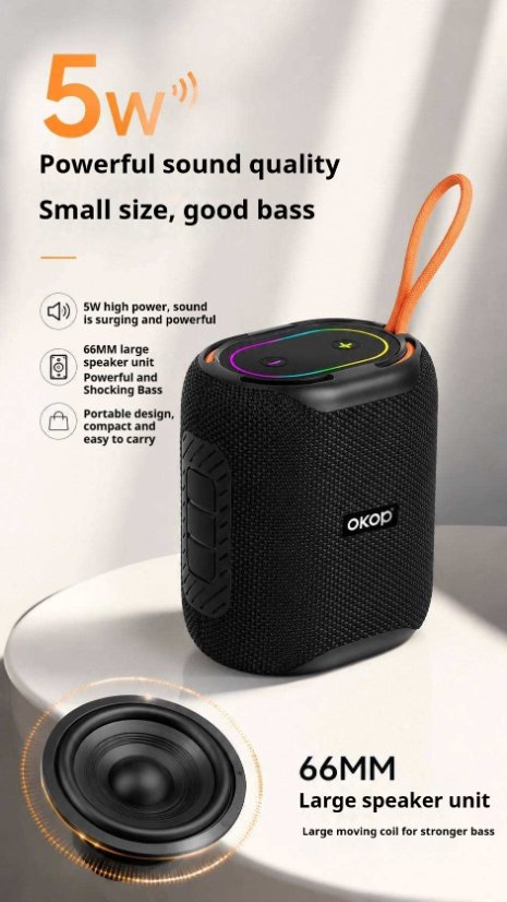 Portable Outdoor Bluetooth Speaker KP-860 Portable wireless bluetooth speaker