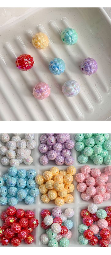 High-Quality UV Beads pineapple bead