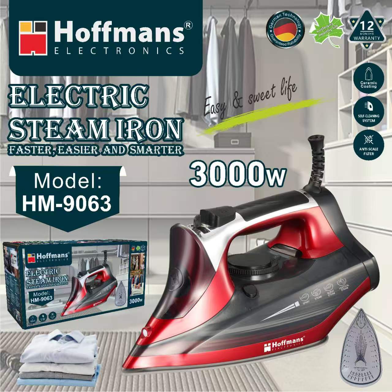 Electric iron Electric Iron HM-9063