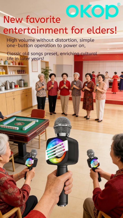 Handheld Microphone KP-M111 Wireless microphone