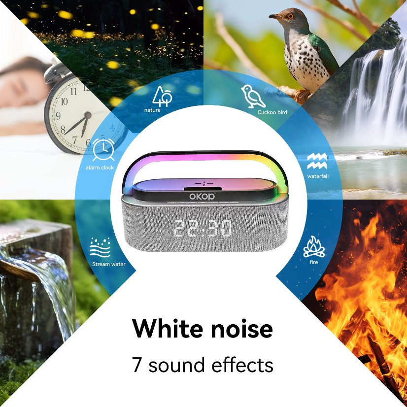 Wireless Charging Bluetooth Speaker KP-578 Wireless Bluetooth Speaker