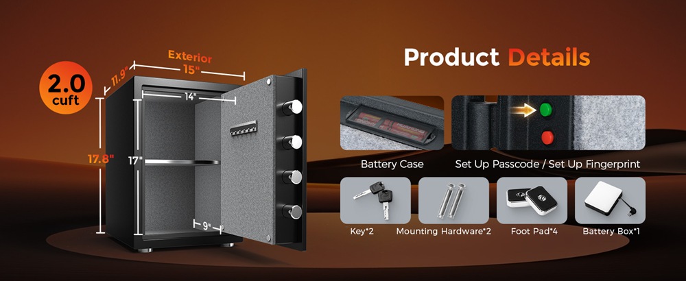 Fireproof Box Series Fireproof Box Series 45