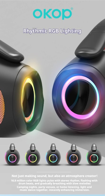 Portable Outdoor Bluetooth Speaker KP-819 Wireless Bluetooth Speaker