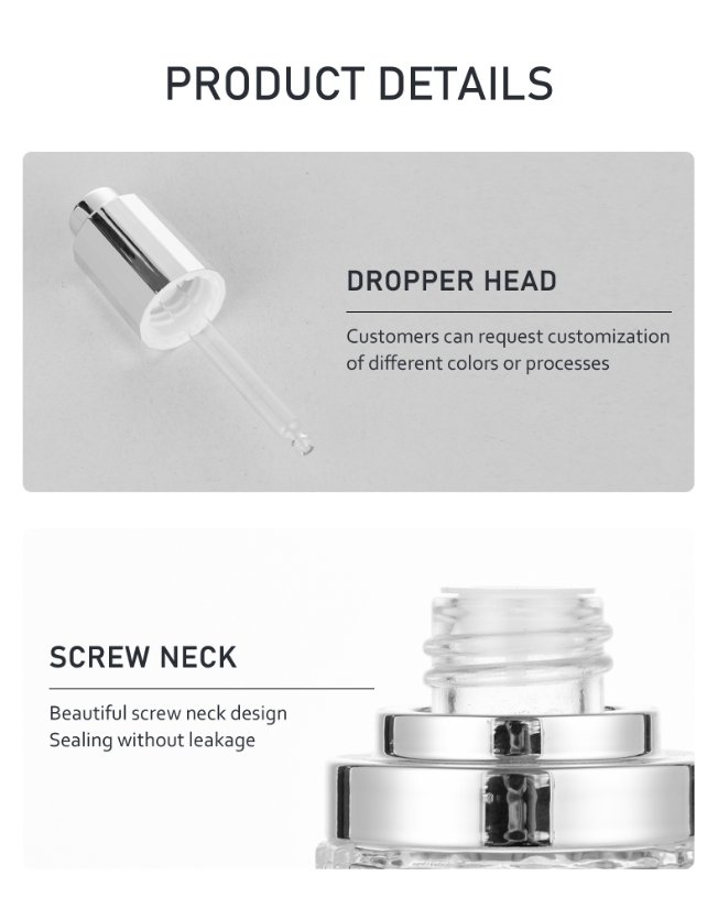 frasco cuentagotas 30ml Premium Press-Type Essential Oil Bottle – Customizable Colors 