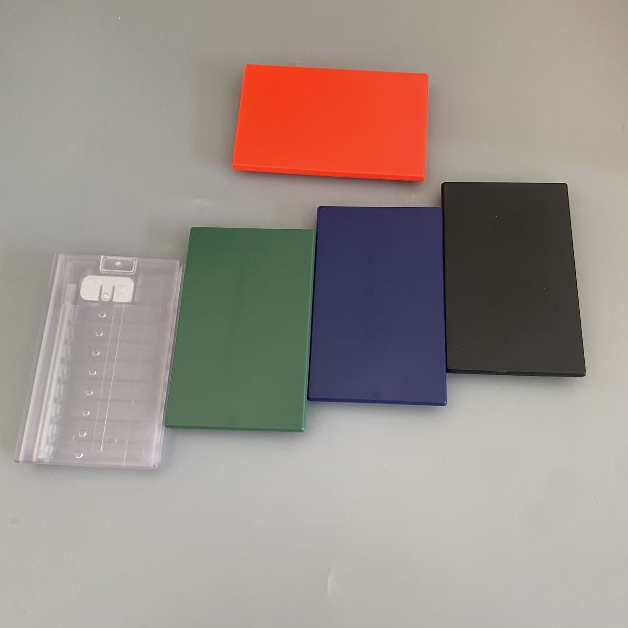 Slide-Case Storage Minimalist Solid‑Color Sliding Storage Box