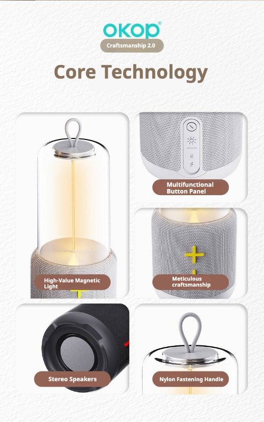 Portable Outdoor Bluetooth Speaker KP-816 Portable wireless bluetooth speaker