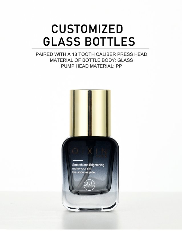 base de maquillaje líquida 30ml Square Thick-Base Foundation Bottle – Source Manufacturer 