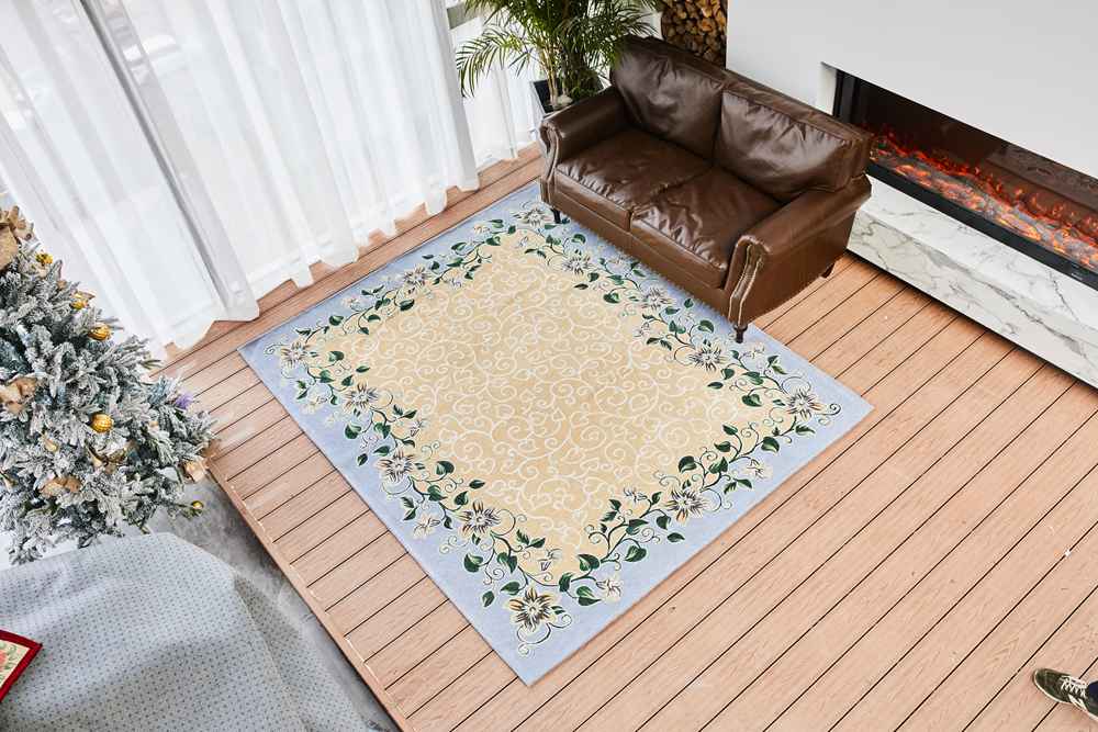 Decorative Carpet Flower Pattern Carpet DY34