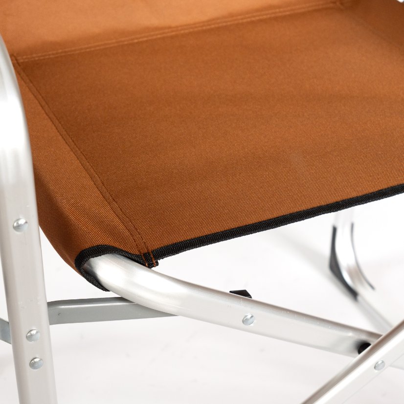 Beach Chair Flat - aluminum tube Director's Chair with a Tabletop,ice bag