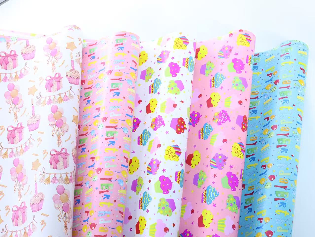 Birthday gift wrapping paper Assorted Birthday Print Gift Wrapping Paper
