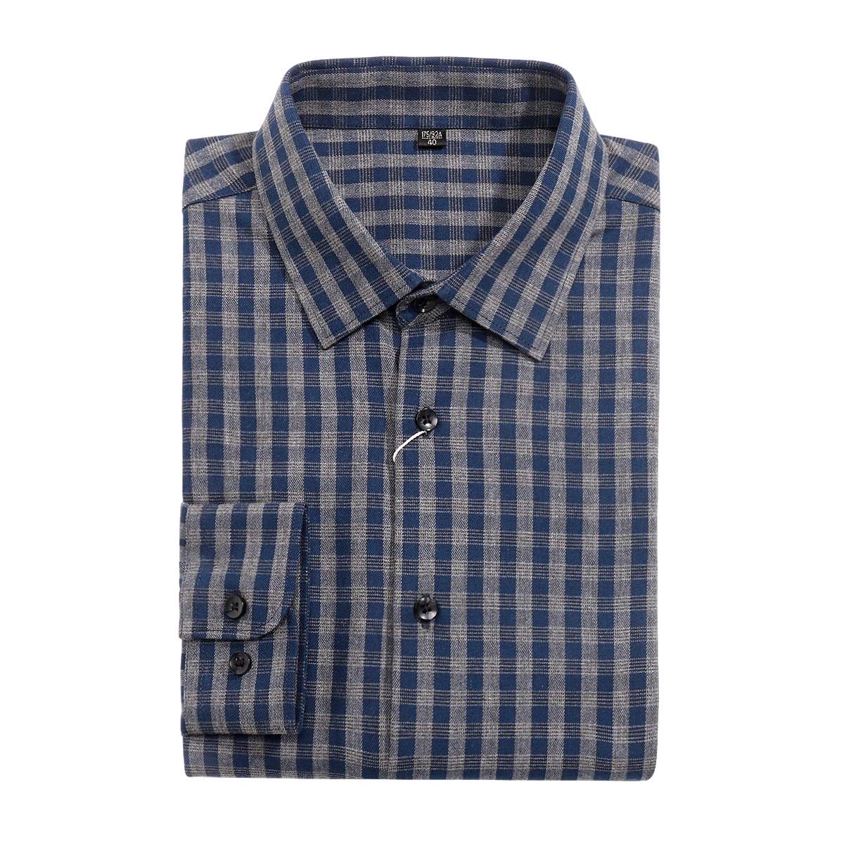 Casual Shirt Blue Check Shirt