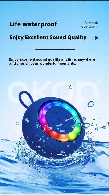 Portable Outdoor Bluetooth Speaker KP-824 Portable wireless bluetooth speaker