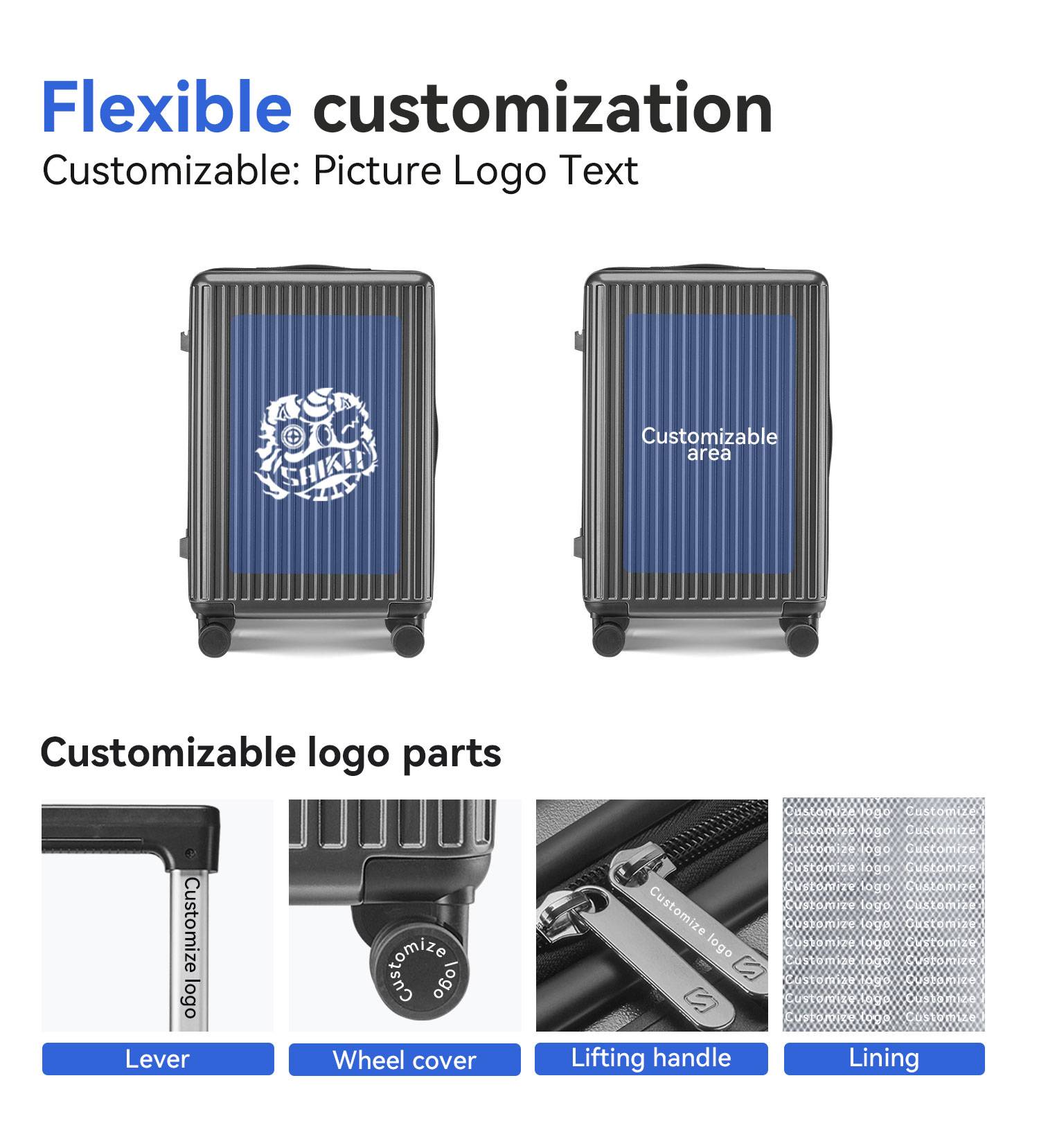 3 Piece Luggage Sets 6020