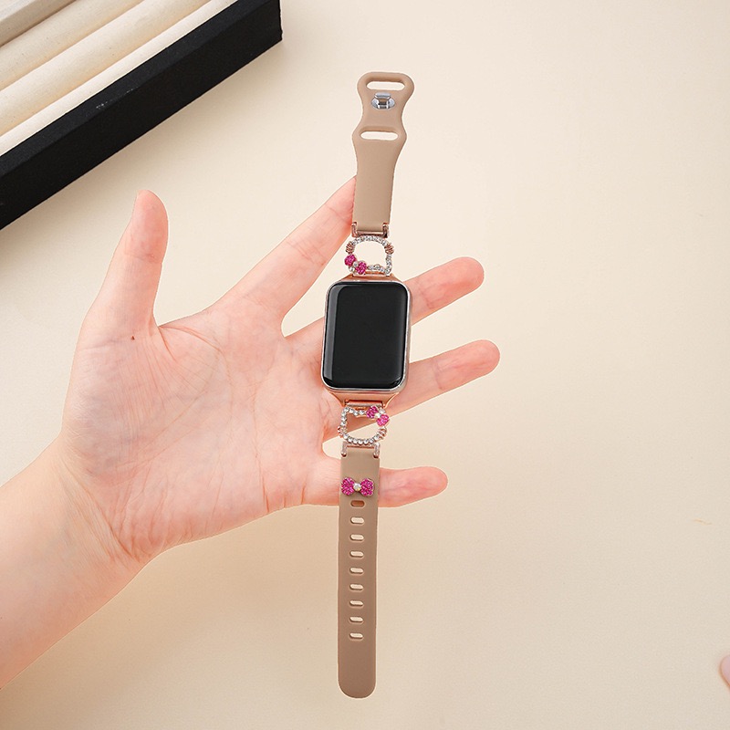 Silicone watch strap KT Cat Silicone Strap for Apple Watch All Series