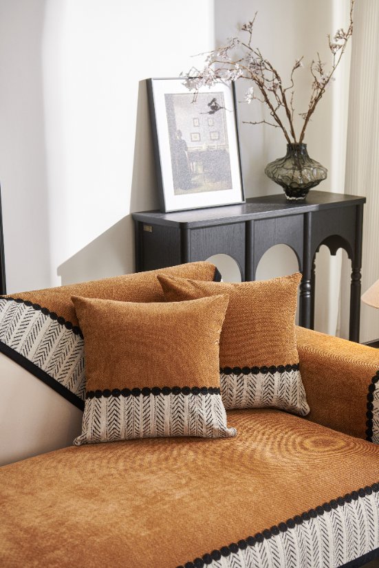 Seat cushion, chair pad, sofa cushion Fleeting Years Sofa Cushion