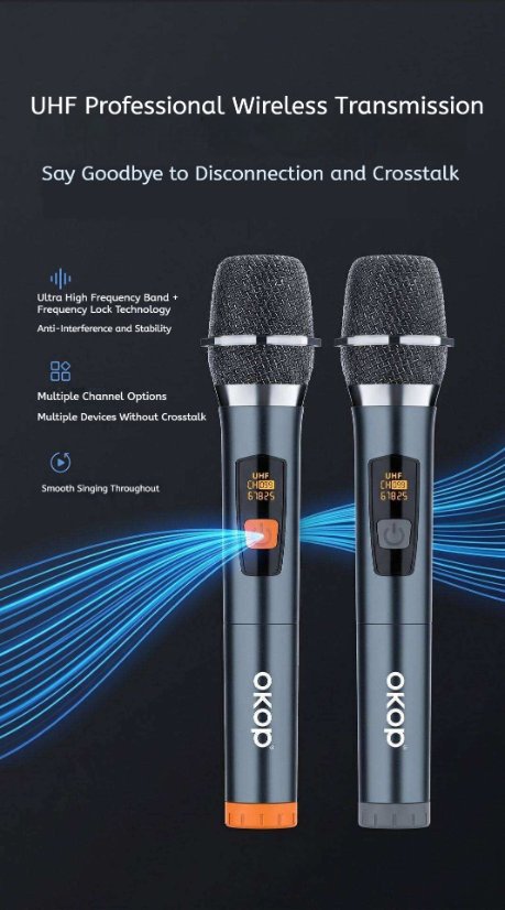 Handheld Microphone KP-K10/K11/K12 Universal Wireless Microphone