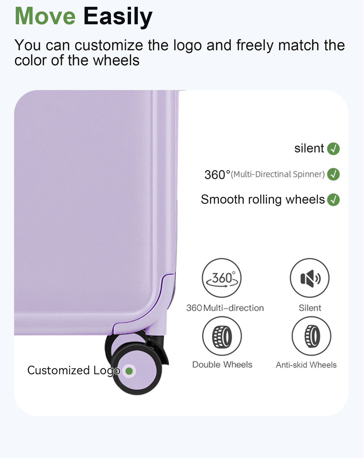 3 Piece Luggage Sets 6037