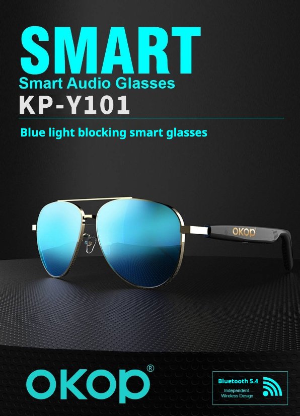 Smart glasses KP-Y101 Smart bluetooth grasses