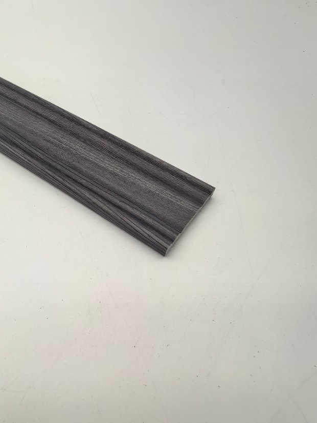 decor line PS Chinese Style Molding With Hui Pattern Inlay, Minimalist Groove Frame Trim
