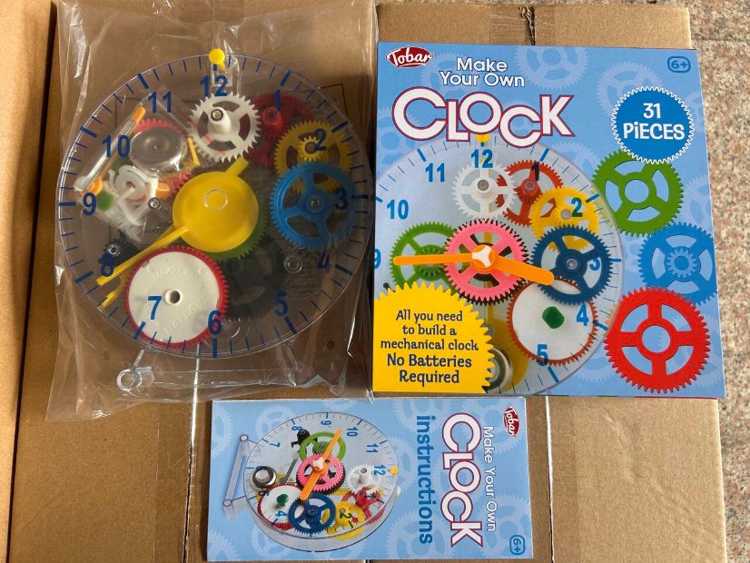 Daily Sundries Plastic Clock