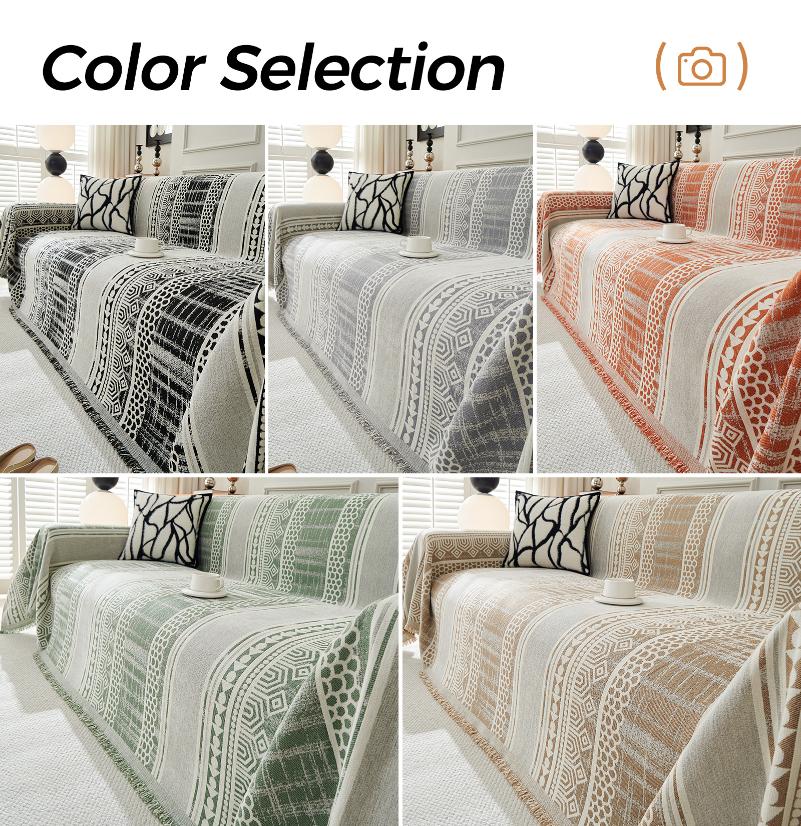 Jacquard sofa throw Mifia Sofa Throw