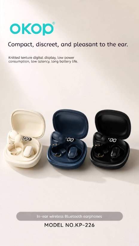 TWS Earbuds KP-226 Wireless Bluetooth in-ear earbuds